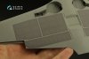 Quinta Studio QP32014 Yak-9T Flaps and Panels (ICM) 1/32